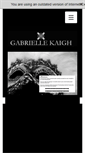 Mobile Screenshot of gabriellekaigh.com